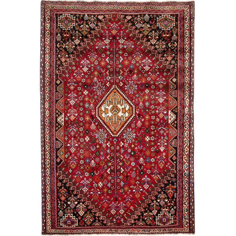 Shiraz 185x280 Cm Shiraz, Persia, Hand-carded Wool,
