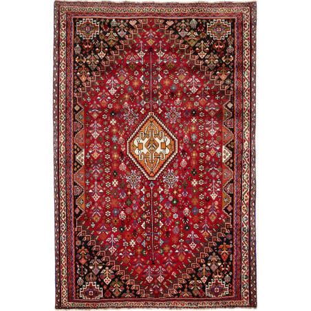Shiraz 185x280 Cm Shiraz, Persia, Hand-carded Wool,