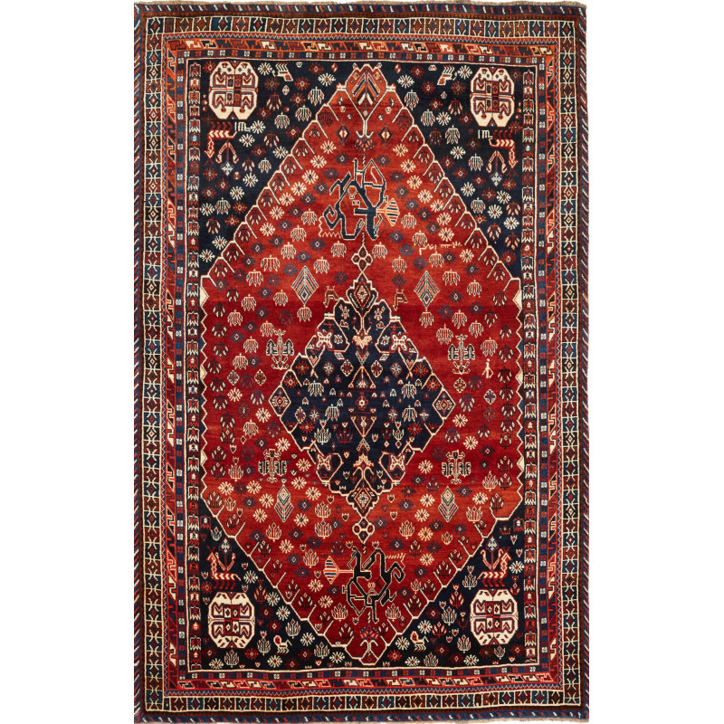 Shiraz 170x272 Cm Shiraz, Persia, Hand-carded Wool (warp: