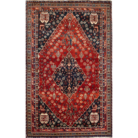 Shiraz 170x272 Cm Shiraz, Persia, Hand-carded Wool (warp: