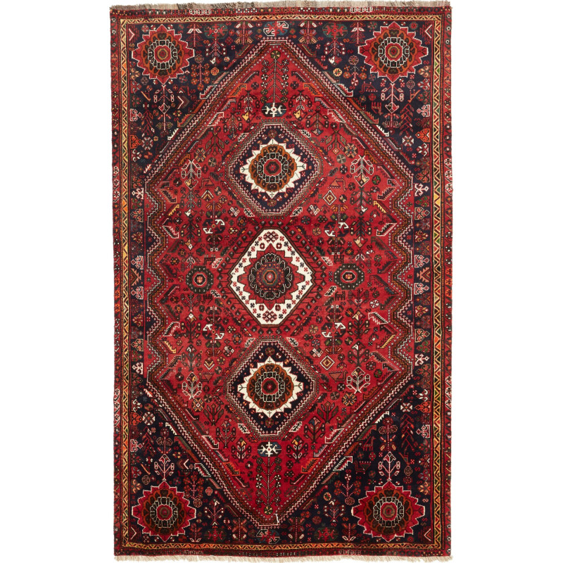 Shiraz 168x273 Cm Shiraz, Persia, Hand-carded Wool (cotton