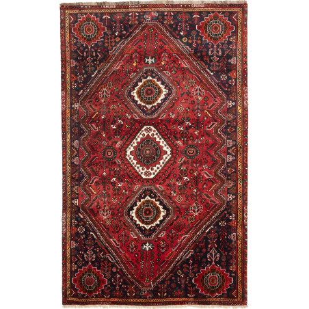 Shiraz 168x273 Cm Shiraz, Persia, Hand-carded Wool (cotton