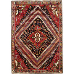 Shiraz 180x260 Cm Shiraz Persia Hand-carded Wool Cotton
