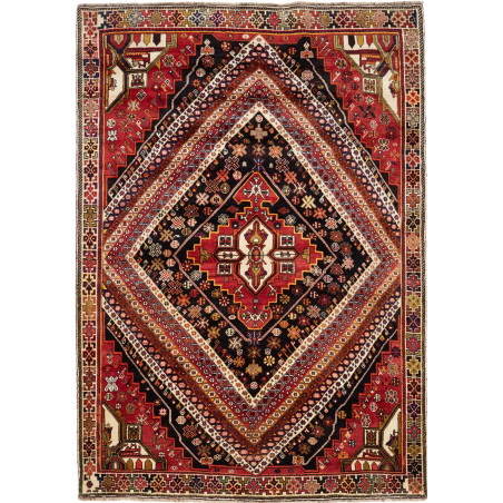 Shiraz 180x260 Cm Shiraz Persia Hand-carded Wool Cotton