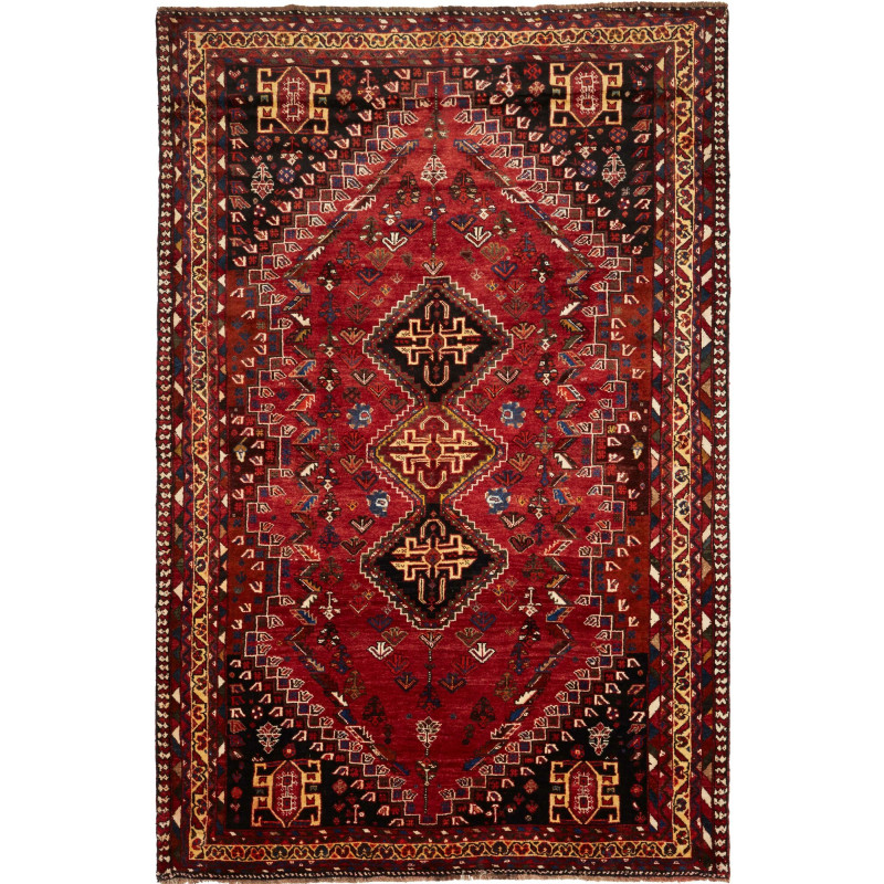 Shiraz 177x270 Cm Shiraz, Persia, Hand-carded Wool (warp: