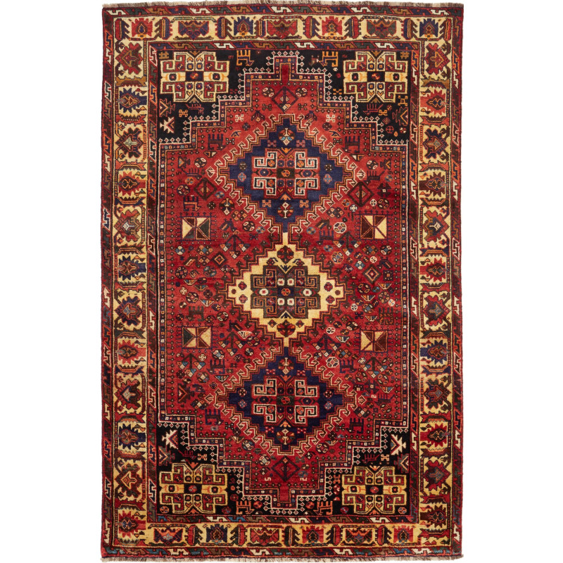 Shiraz 168x258 Cm Shiraz, Persia, Hand-carded Wool (warp: