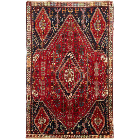 163x260 Cm Qashqai, Persia, Wool (wool Warp), 200,000