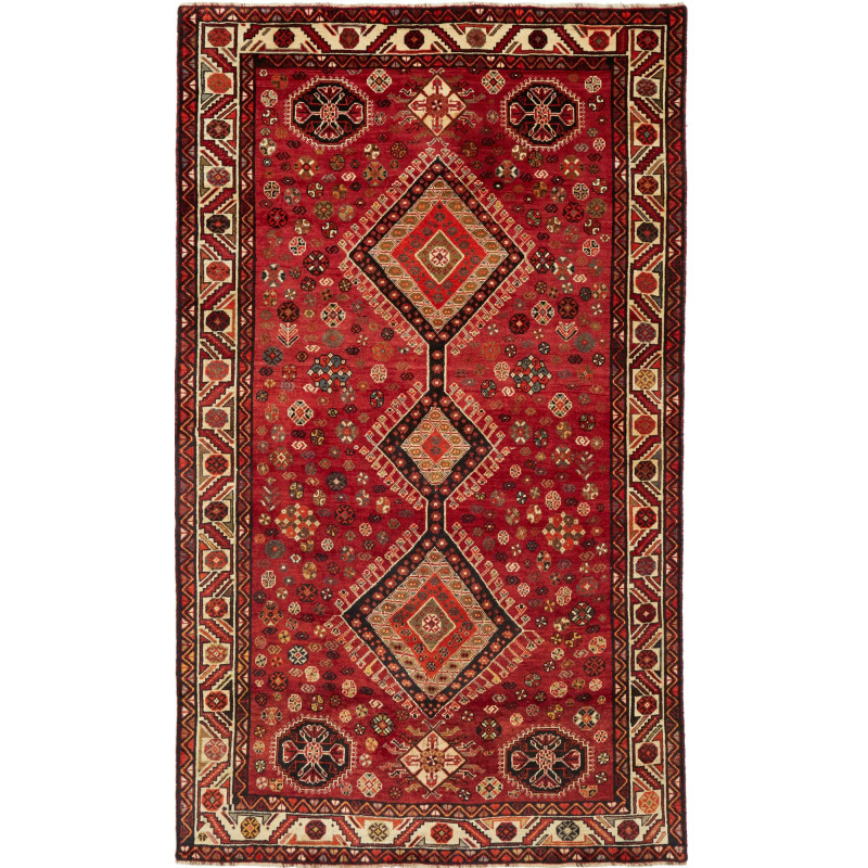 Shiraz 160x270 Cm Shiraz, Persia, Hand-carded Wool (warp: