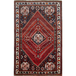 Shiraz 160x250 Cm Shiraz Persia Hand-carded Wool (warp: