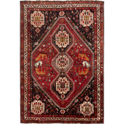Shiraz 182x270 Cm Shiraz, Persia, Hand-carded Wool (warp: