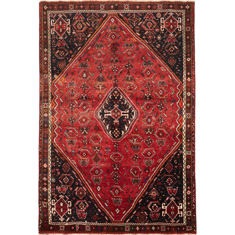 Shiraz 180x268 Cm Shiraz, Persia, Hand-carded Wool (warp: