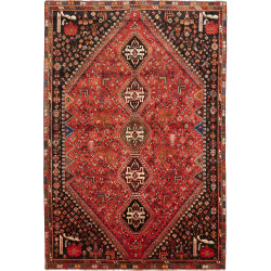 Shiraz 163x285 Cm Shiraz, Persia, Hand-carded Wool, Cotton,