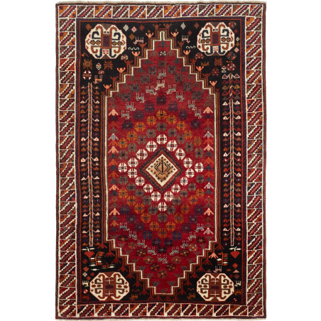 Shiraz 170x255 Cm Shiraz Persia Hand-carded Wool Cotton