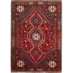 Shiraz 163x225 Cm Shiraz Persia Hand-carded Wool