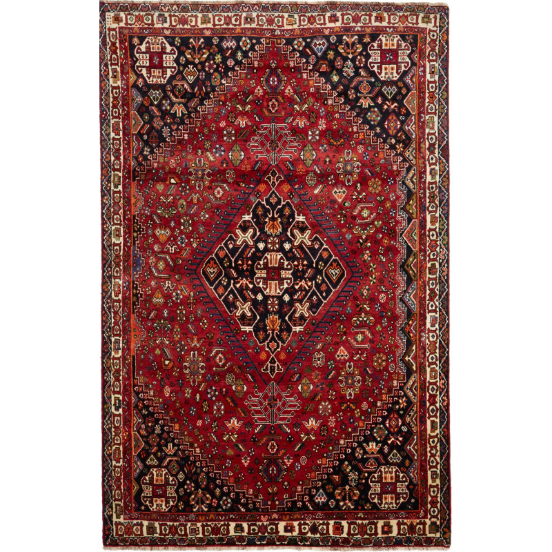 Shiraz 180x283 Cm Shiraz, Persia, Hand-carded Wool (warp: