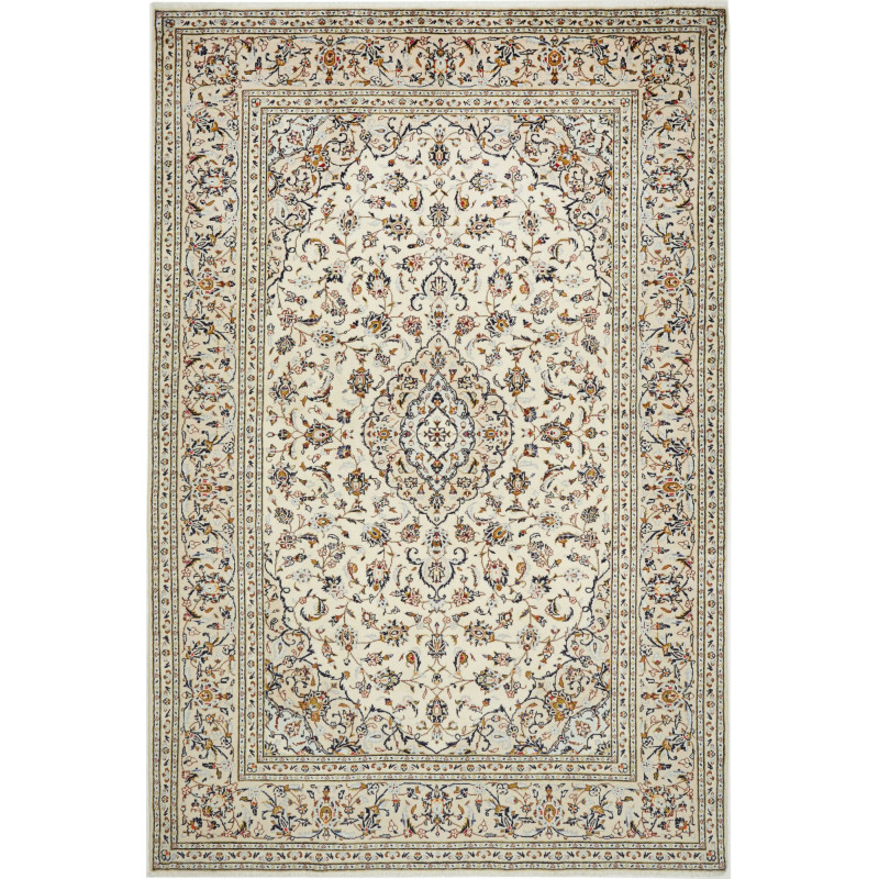 Kashan 200x302 Cm Kashan, Persia, Hand-carded Wool, Cotton,