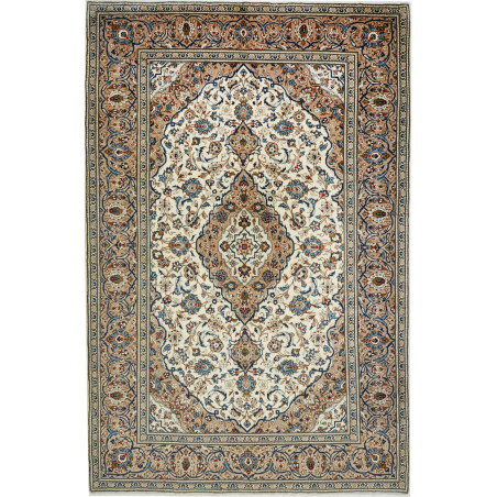 Kashan 200x308 Cm Kashan, Persia, Hand-carded Wool, Cotton,