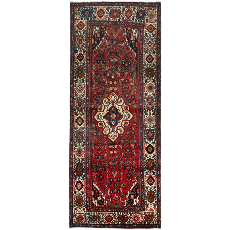 Hosseinabad 137x350 Cm Hosseinabad, Persia, Hand-carded Wool