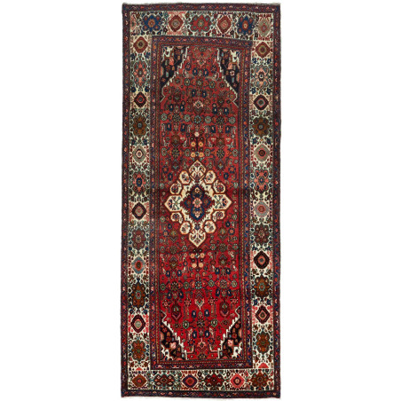Hosseinabad 137x350 Cm Hosseinabad, Persia, Hand-carded Wool