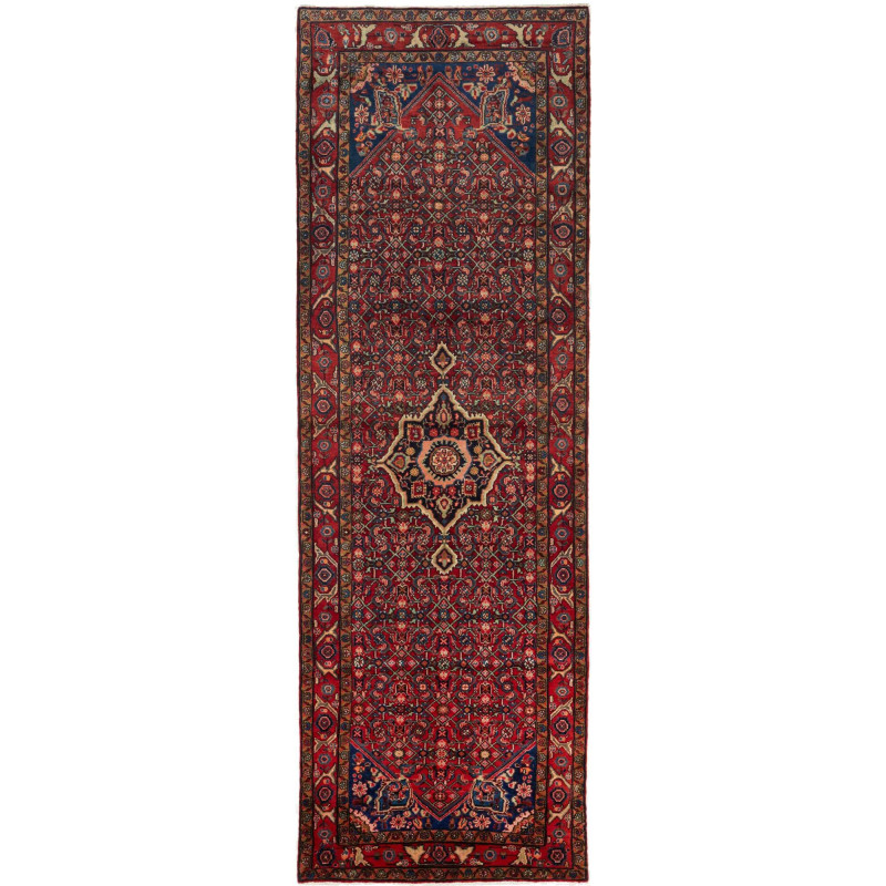 Hamadan 112x356 Cm Hamadan, Persia, Hand-carded Wool (warp: