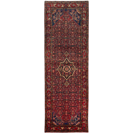 Hamadan 112x356 Cm Hamadan, Persia, Hand-carded Wool (warp: