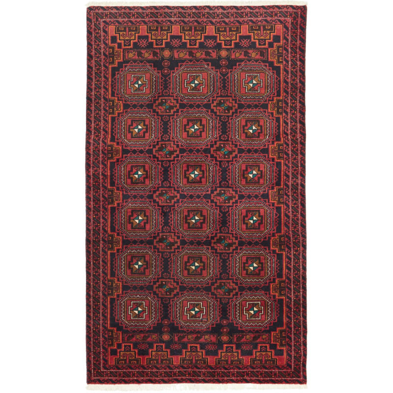 Baluch 101x185 Cm Baluch, Persia, Hand-carded Wool