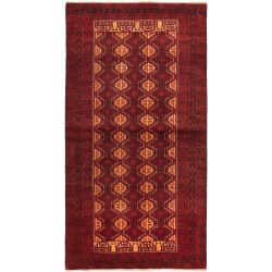 Baluch 103x201 Cm Baluch Persia Hand-carded Wool Cotton
