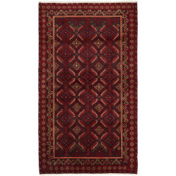 Baluch 107x198 Cm Baluch Persia Hand-carded Wool (warp: