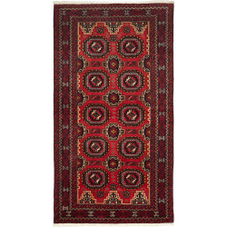 Baluch 103x194 Cm Baluch, Persia, Hand-carded Wool (warp: