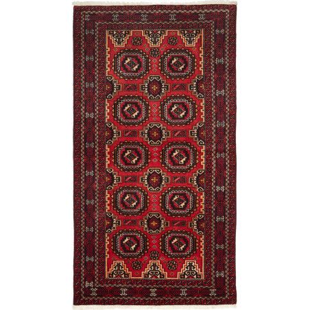 Baluch 103x194 Cm Baluch, Persia, Hand-carded Wool (warp: