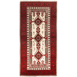 Baluch 95x192 Cm Baluch, Persia, Hand-carded Wool,