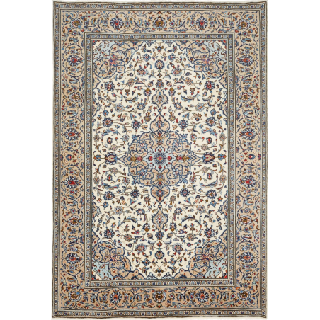 Kashan 200x295 Cm Kashan, Persia, Hand-carded Wool (warp: