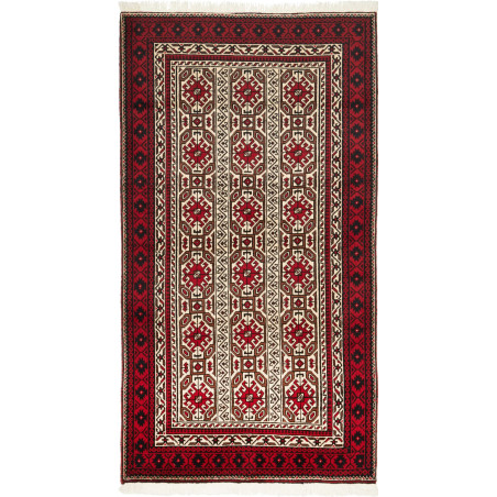 Baluch 98x185 Cm Baluch, Persia, Hand-carded Wool (warp: