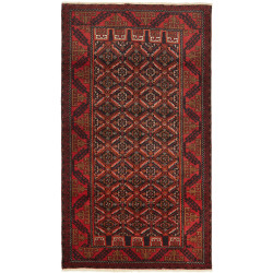 Baluch 100x182 Cm Baluch, Persia, Hand-carded Wool (warp:
