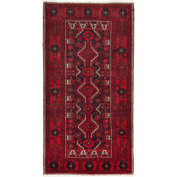Baluch 106x205 Cm Baluch Persia Hand-carded Wool Cotton