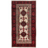 Baluch 96x183 Cm Baluch, Persia, Hand-carded Wool (warp: