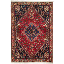 Abadeh 98x144 Cm Abadeh Persia Hand-carded Wool