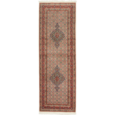 Moud 76x235 Cm Moud, Persia, Hand-carded Wool (warp: