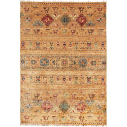 Hand Made Rug Rubin Pakistan 170x241 Ochre Red