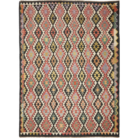 Kilim 224x299 Cm Kilim, Afghanistan, Hand-carded Wool (warp: