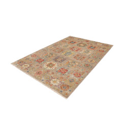Hand Made Rug Tribal Pakistan 170x243 Taupe Mul