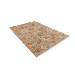 Hand Made Rug Tribal Pakistan 170x243 Taupe Mul