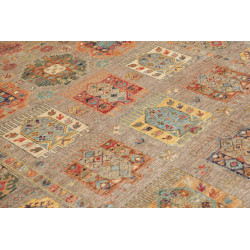 Hand Made Rug Tribal Pakistan 170x243 Taupe Mul
