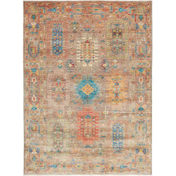 Hand Made Rug Tribal Pakistan 170x231 Brown Bei