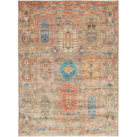 Hand Made Rug Tribal Pakistan 170x231 Brown Bei