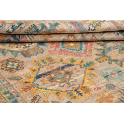 Hand Made Rug Tribal Pakistan 163x244 Beige Blu