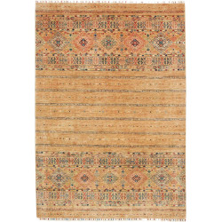 Hand Made Rug Rubin Pakistan 167x240 Brown Beig