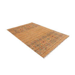 Hand Made Rug Rubin Pakistan 167x240 Brown Beig