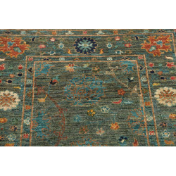 Hand Made Rug Ziegler Fine Pakistan 78x246 Teal
