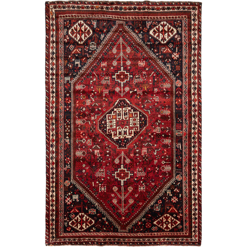 Shiraz 168x260 Cm Shiraz, Persia, Hand-carded Wool,